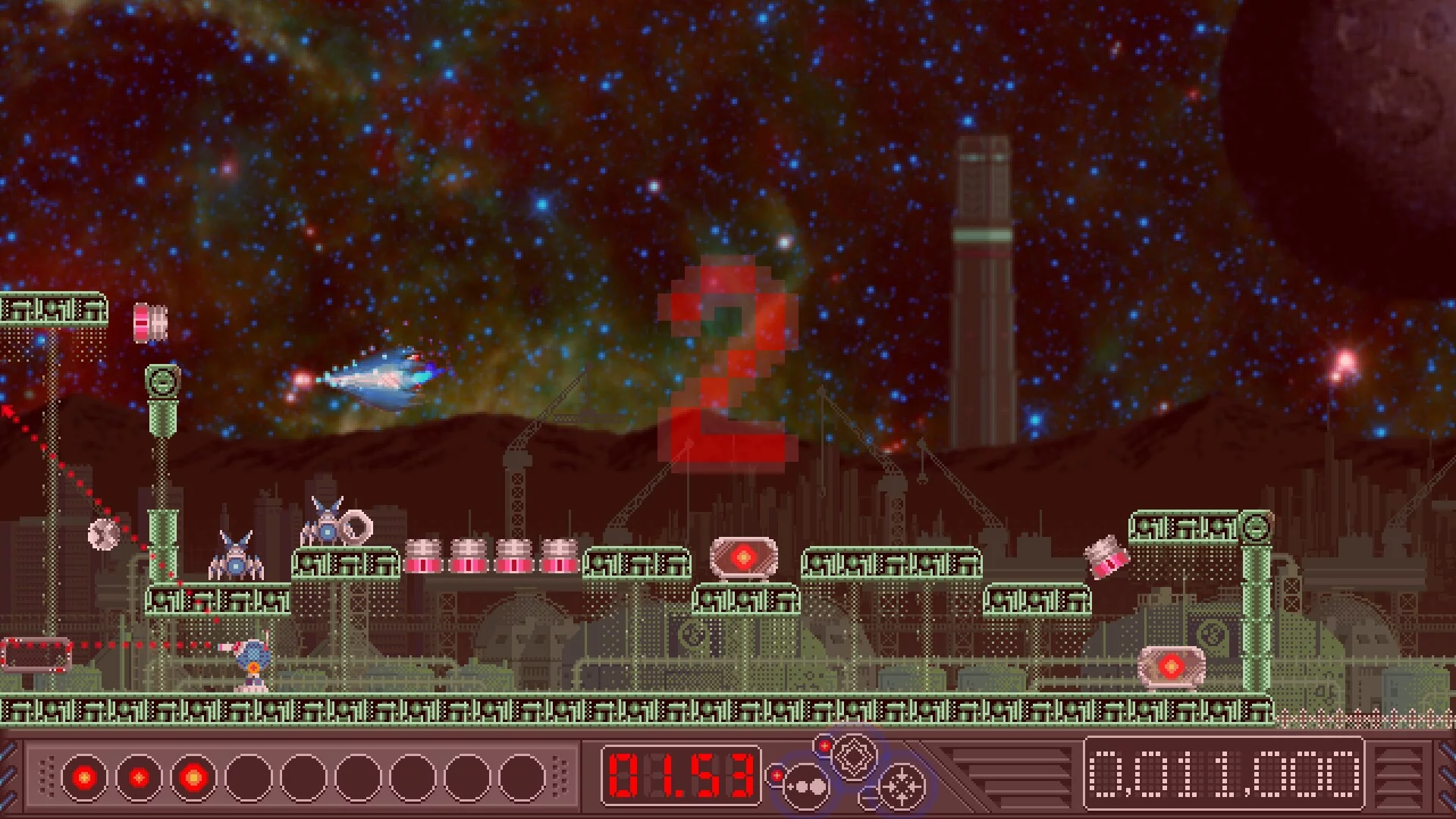 Изображение игры: Pixel Game Maker Series STEOS -Sorrow song of Bounty hunter