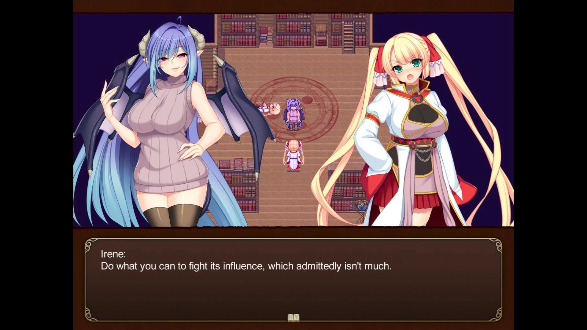 Изображение игры: Tear and the Library of Labyrinths