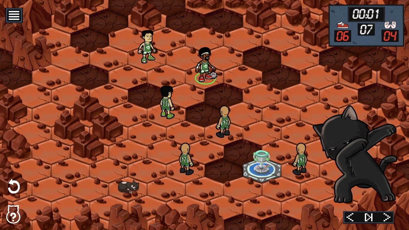 Изображение игры: BasCatball Mars: Basketball & Cat