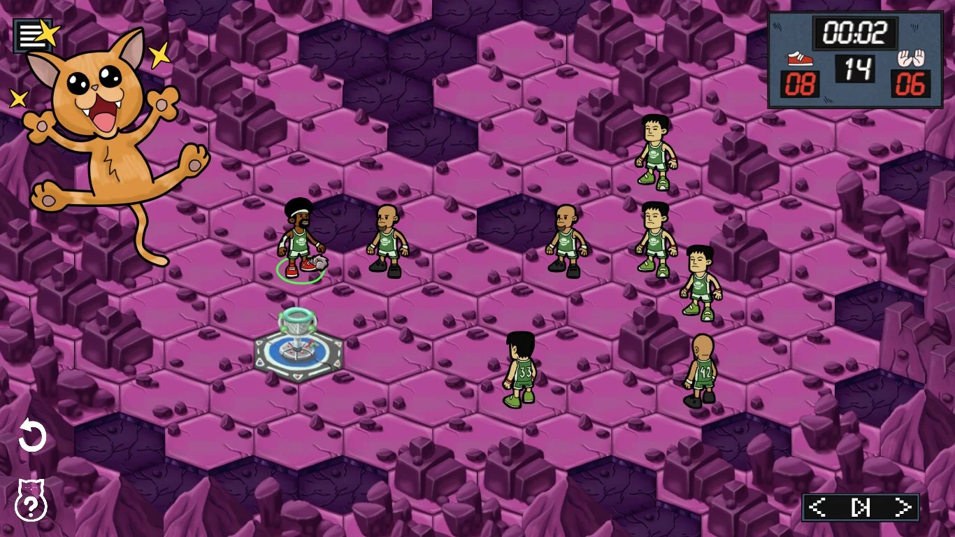 Изображение игры: BasCatball Mars: Basketball & Cat