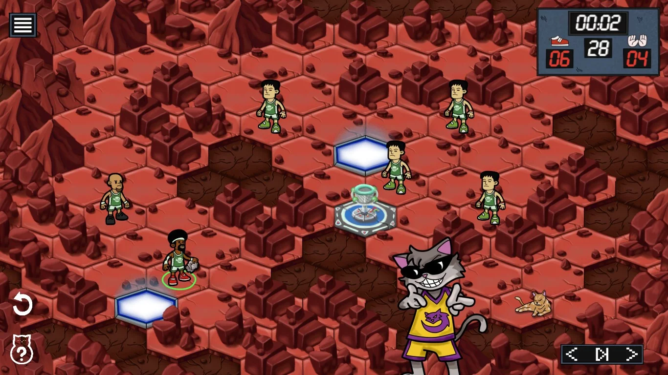 Изображение игры: BasCatball Mars: Basketball & Cat