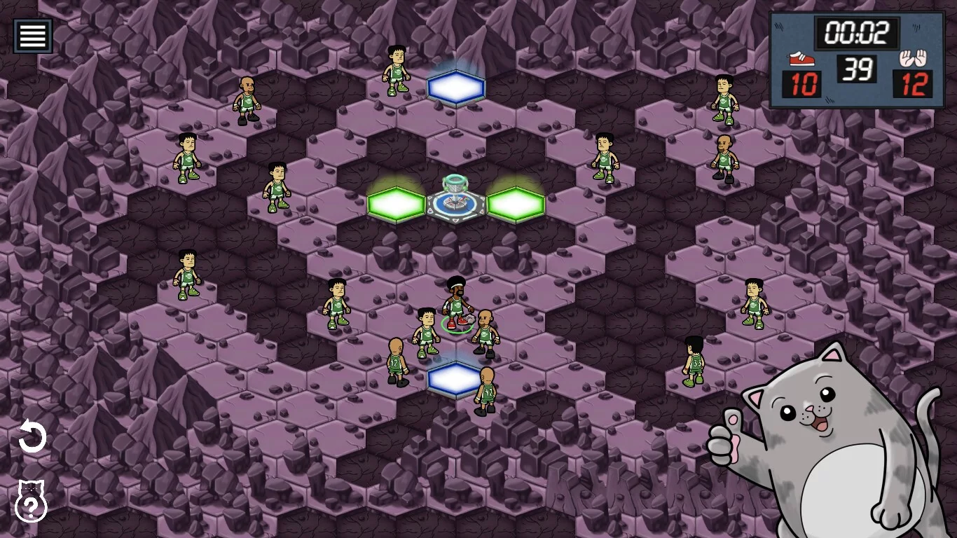 Изображение игры: BasCatball Mars: Basketball & Cat