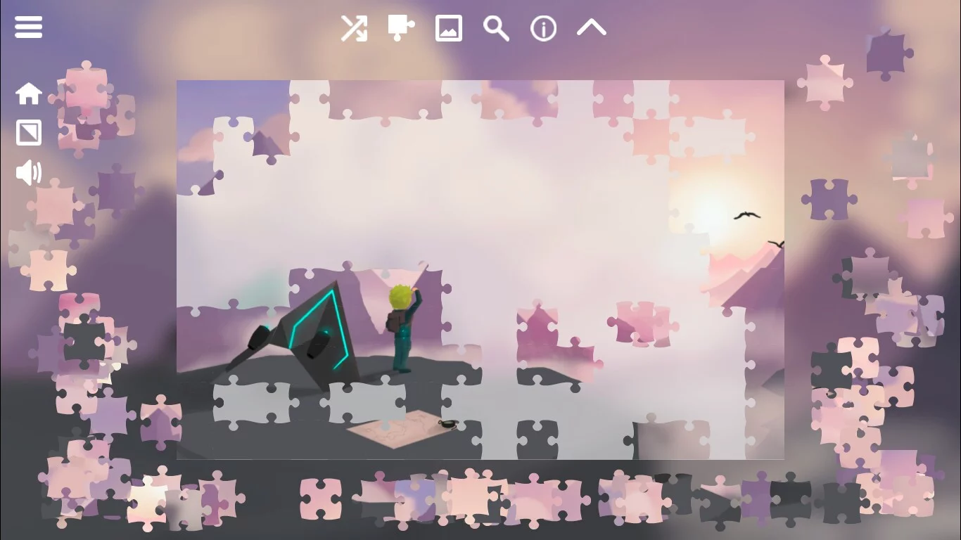 Изображение игры: Sky Journey - Jigsaw Landscapes