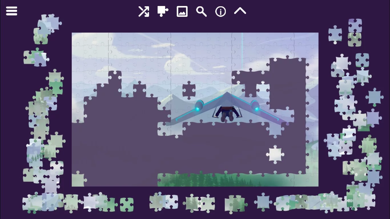 Изображение игры: Sky Journey - Jigsaw Landscapes