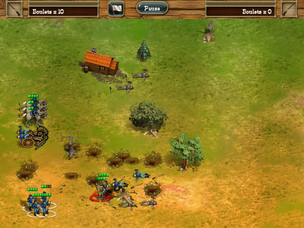 Изображение игры: The Bluecoats: North vs South