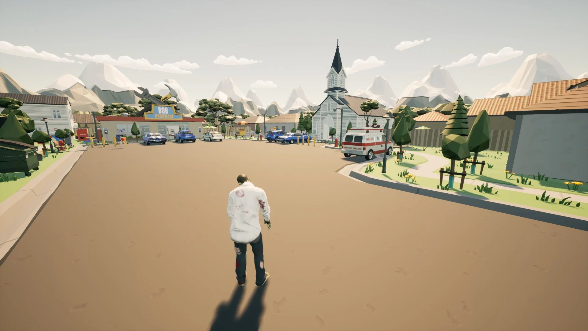 Изображение игры: Town Fall Zombie