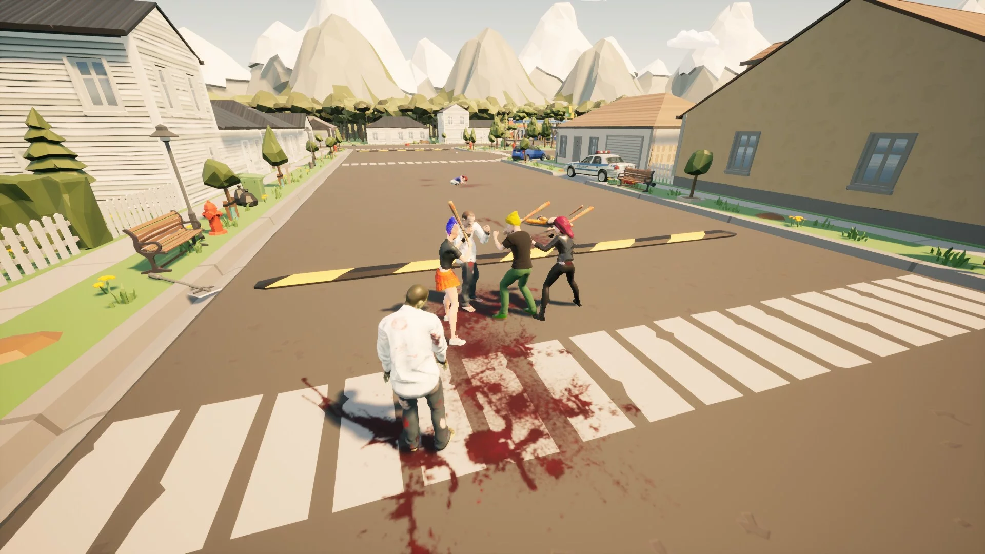 Изображение игры: Town Fall Zombie
