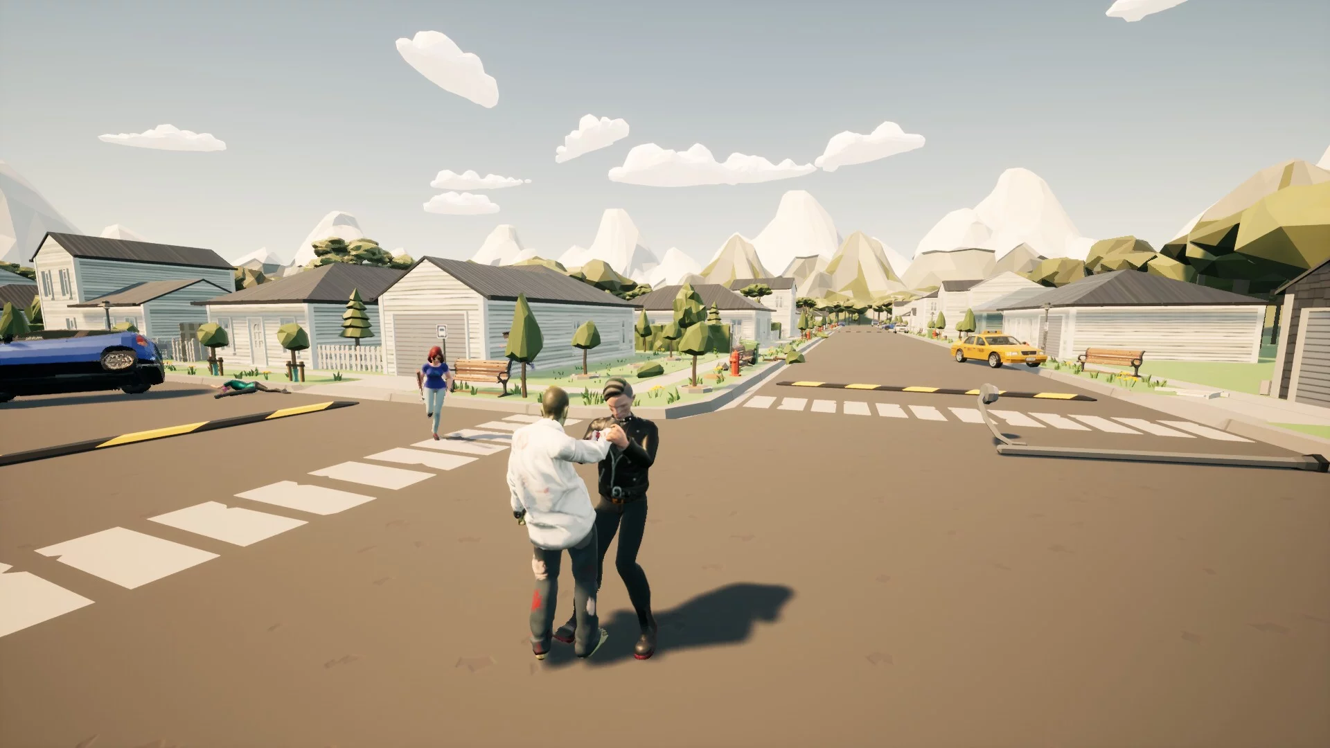 Изображение игры: Town Fall Zombie