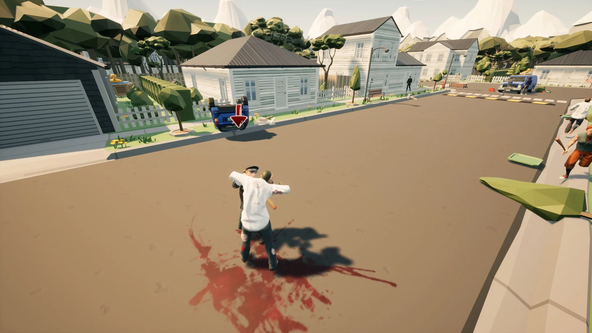 Изображение игры: Town Fall Zombie