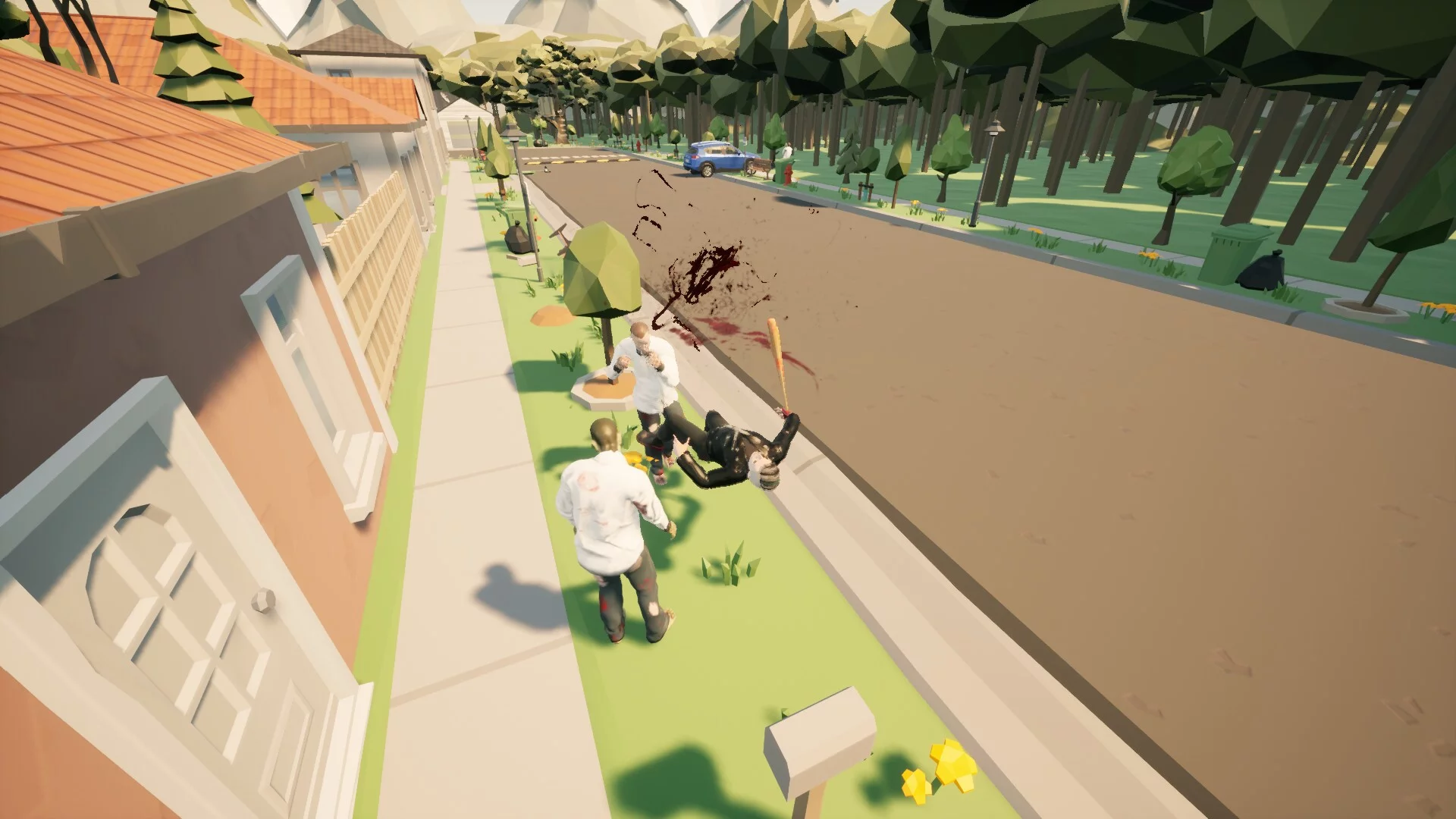 Изображение игры: Town Fall Zombie