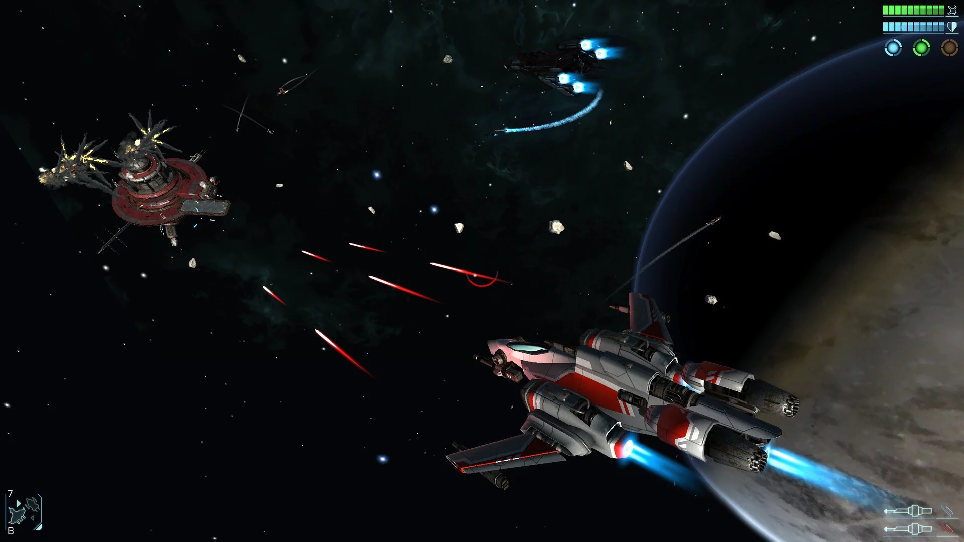Изображение игры: Space Commander: War and Trade