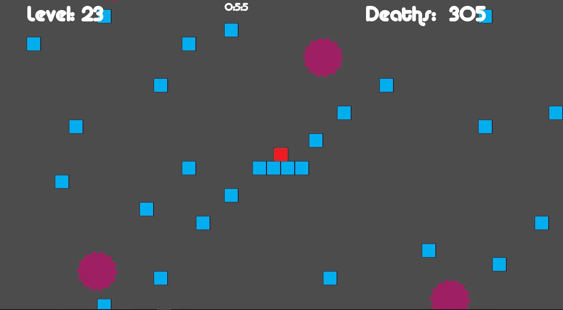Изображение игры: Difficult Platformer Game