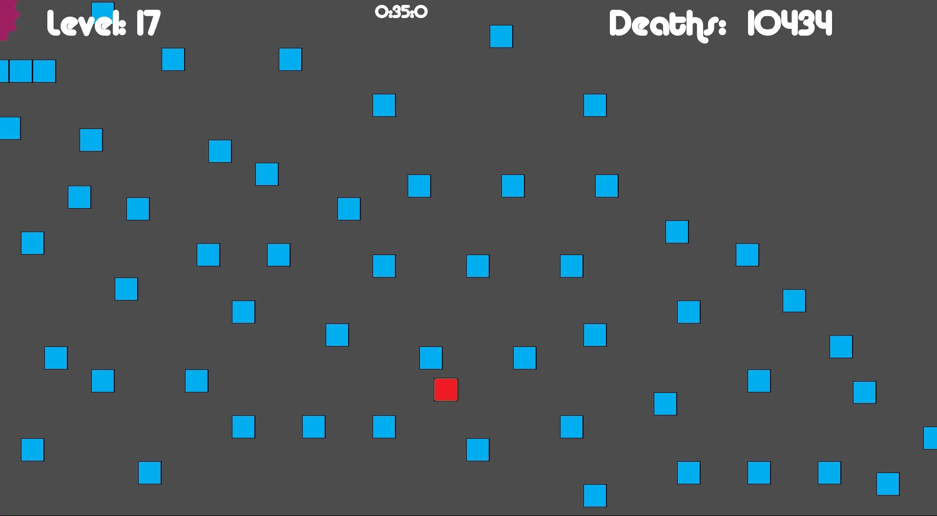 Изображение игры: Difficult Platformer Game