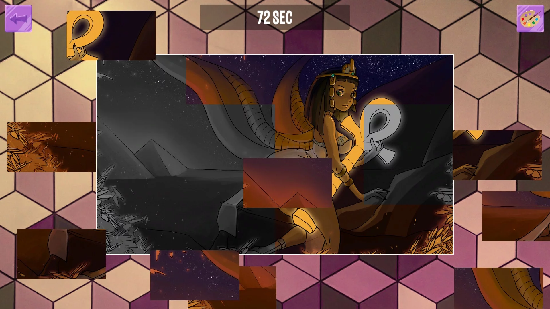 Изображение игры: Girls on puzzle