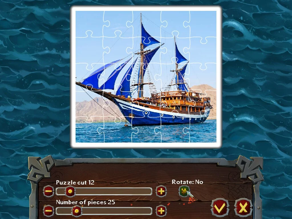 Изображение игры: Pirate Jigsaw