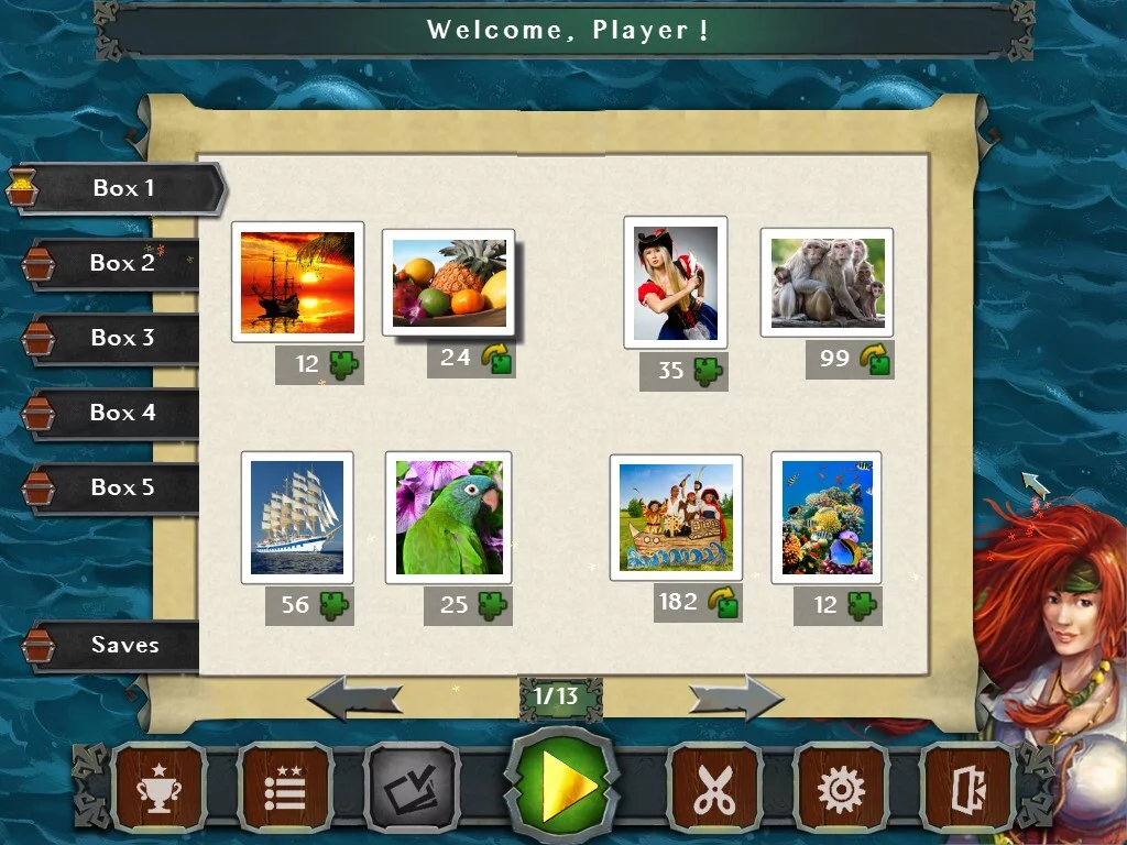 Изображение игры: Pirate Jigsaw