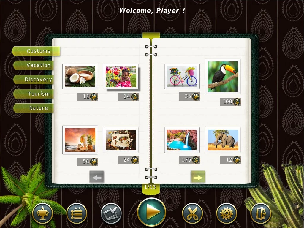 Изображение игры: 1001 Jigsaw World Tour Africa