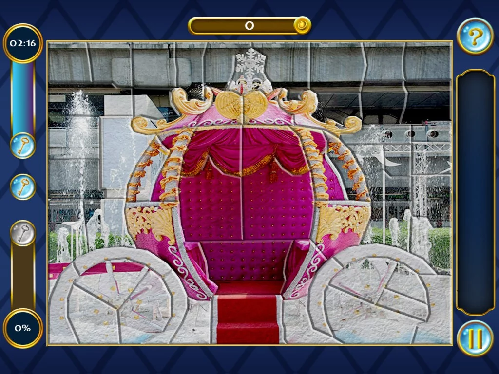 Изображение игры: Fairytale Mosaics Cinderella