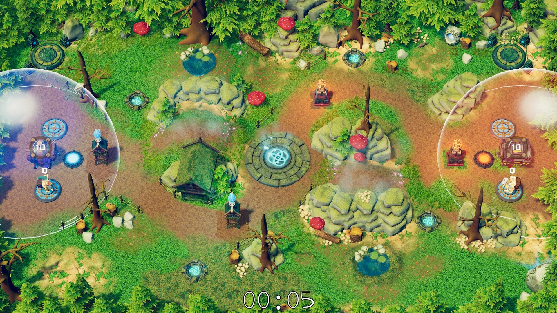 Изображение игры: Brew & Brawl - Gnomes vs. Dwarves