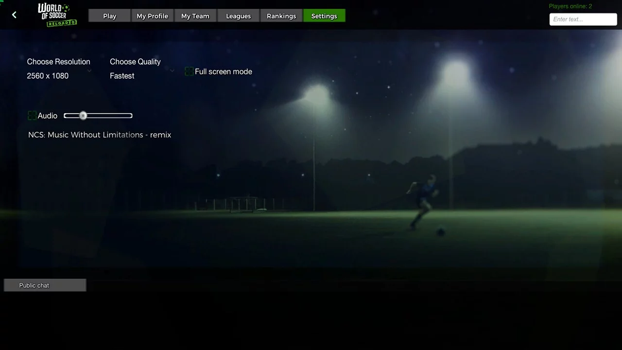 Изображение игры: World of Soccer RELOADED