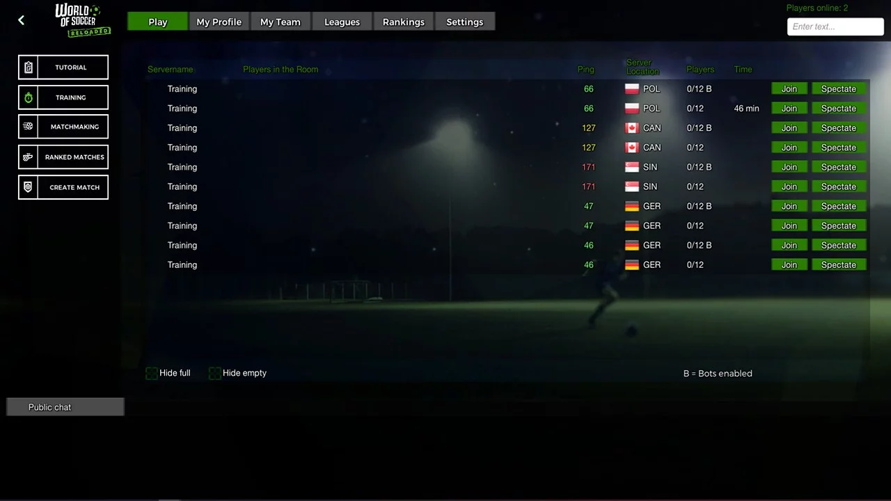 Изображение игры: World of Soccer RELOADED