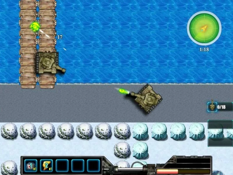 Изображение игры: Tank battle