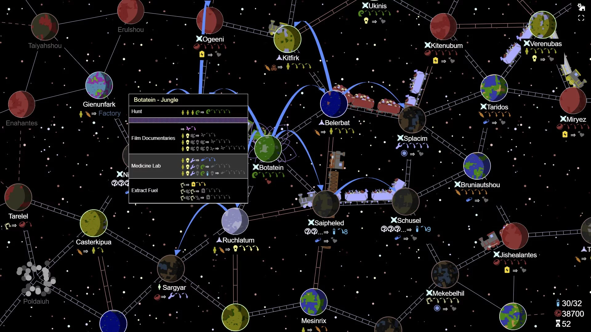Изображение игры: Space Trains