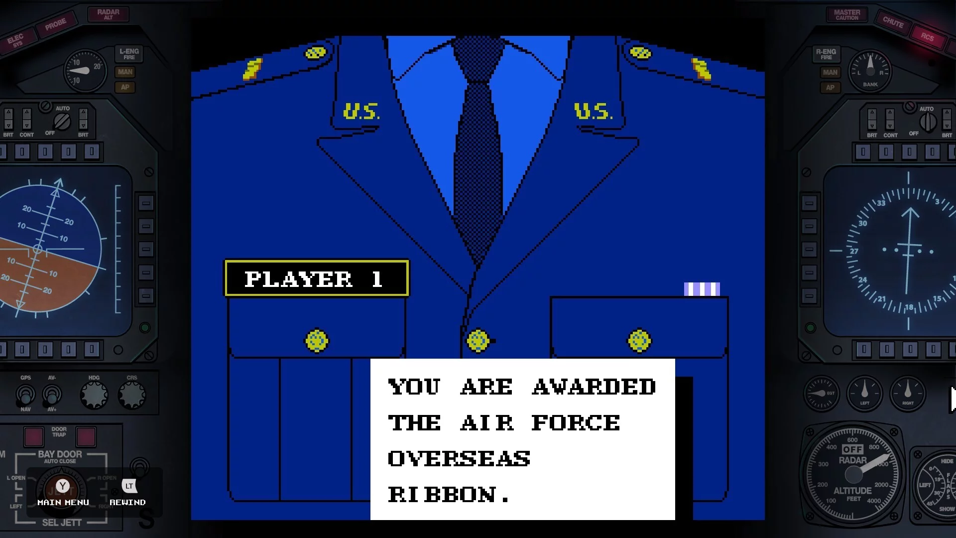 Изображение игры: F-117A Stealth Fighter (NES edition)