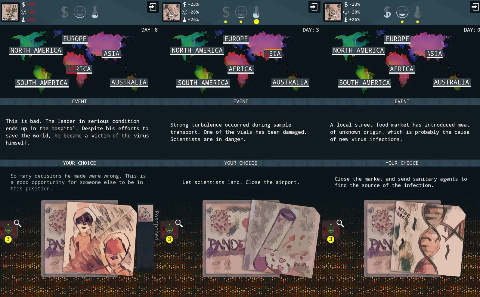 Изображение игры: Pandemia: Virus Outbreak