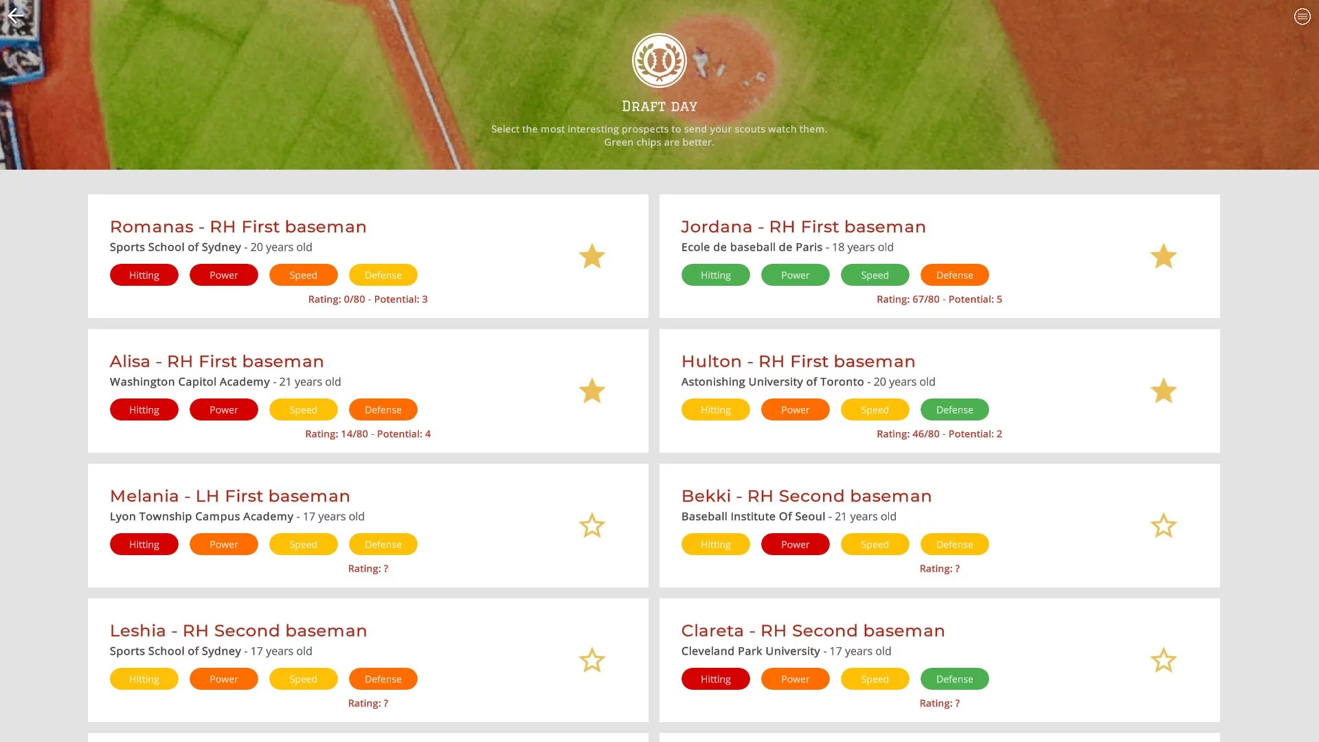 Изображение игры: Astonishing Baseball Manager 20
