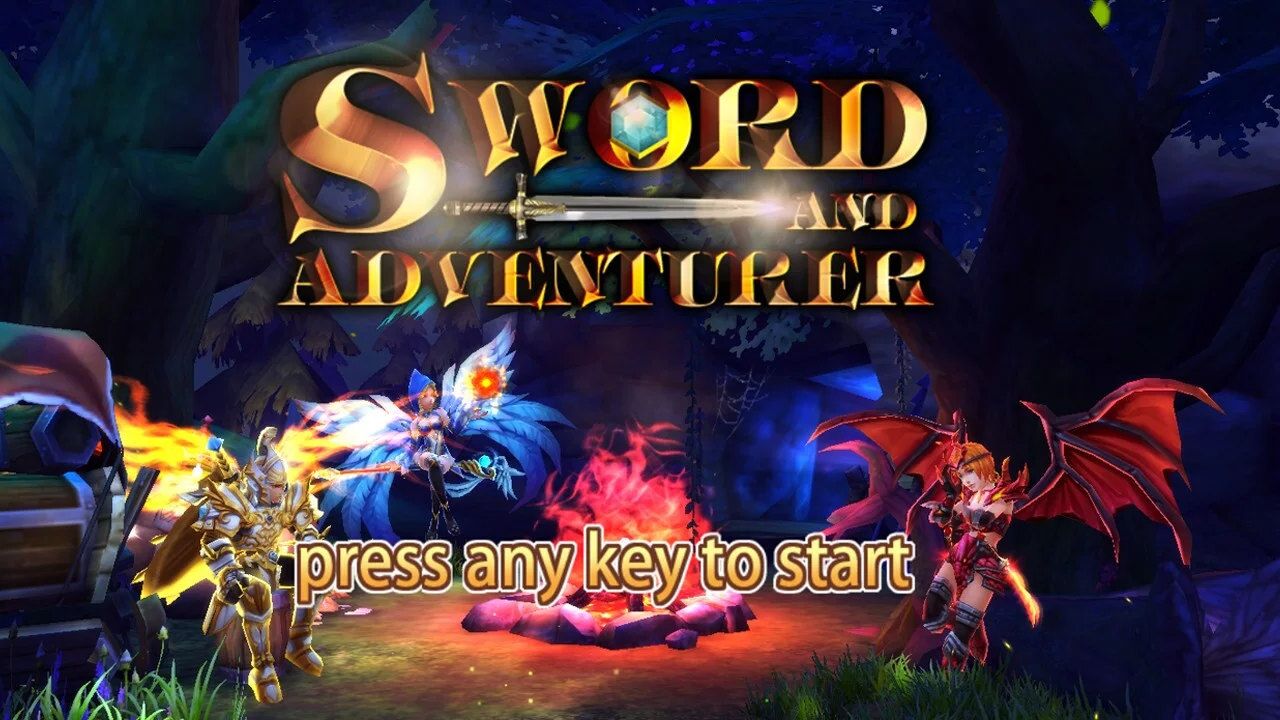 Изображение игры: Sword and Adventurer