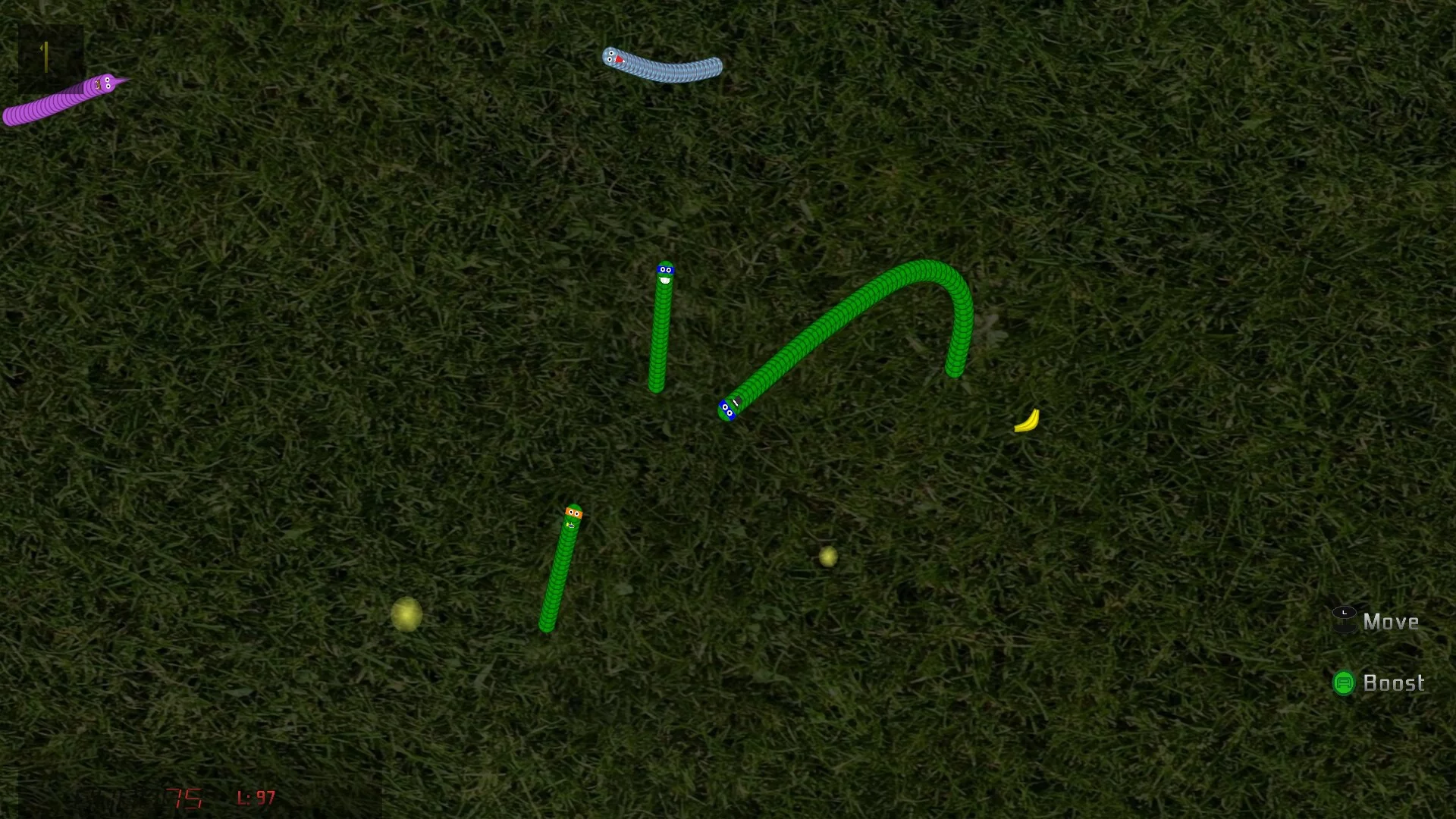 Изображение игры: Snake-a-roni