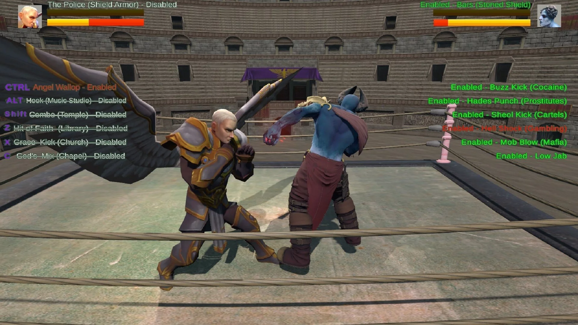Изображение игры: The Battle of Angels