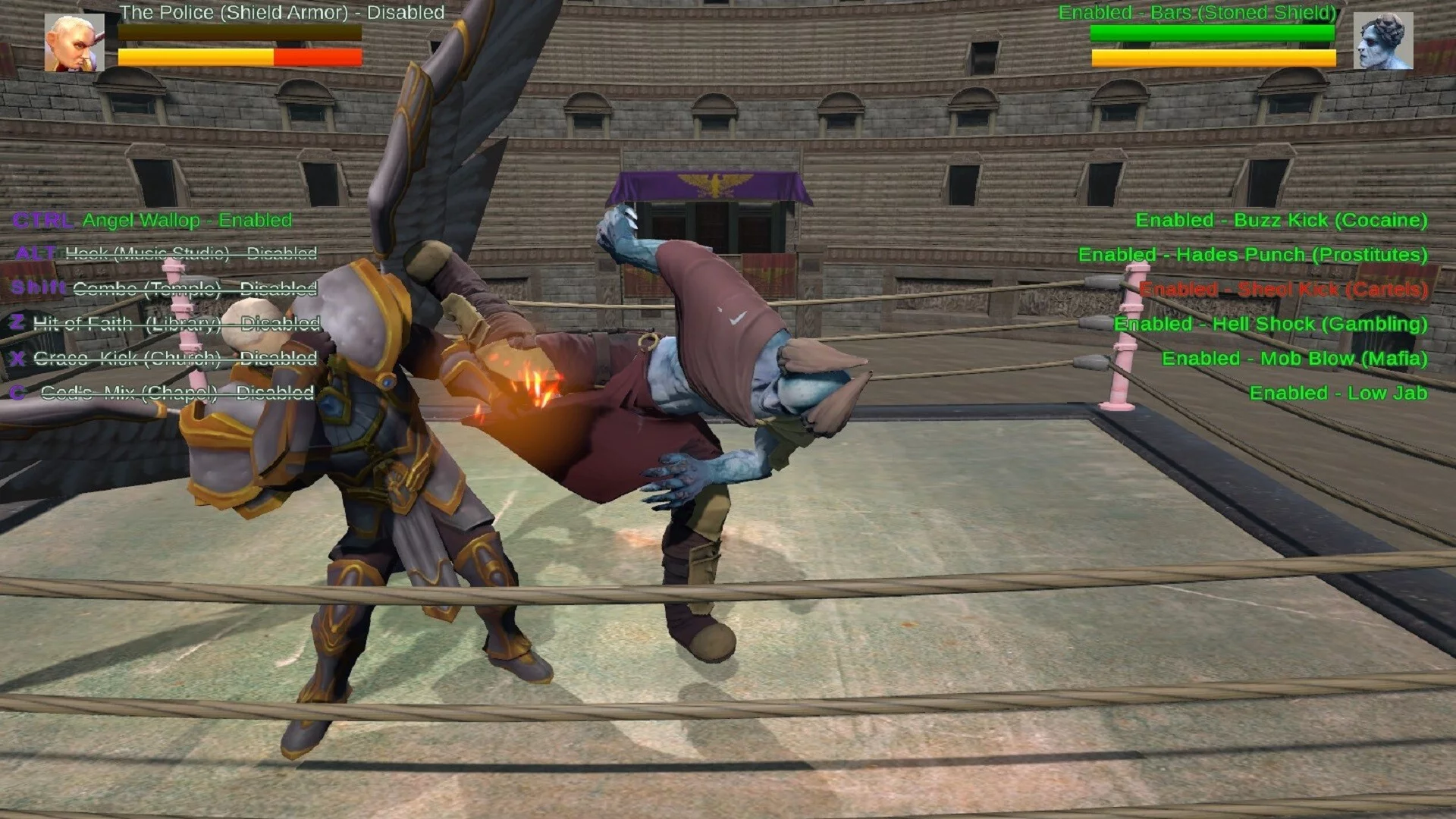 Изображение игры: The Battle of Angels