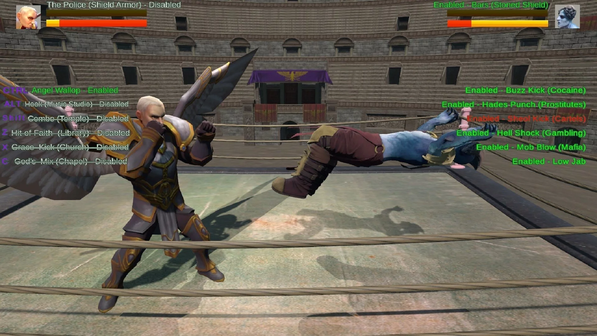 Изображение игры: The Battle of Angels
