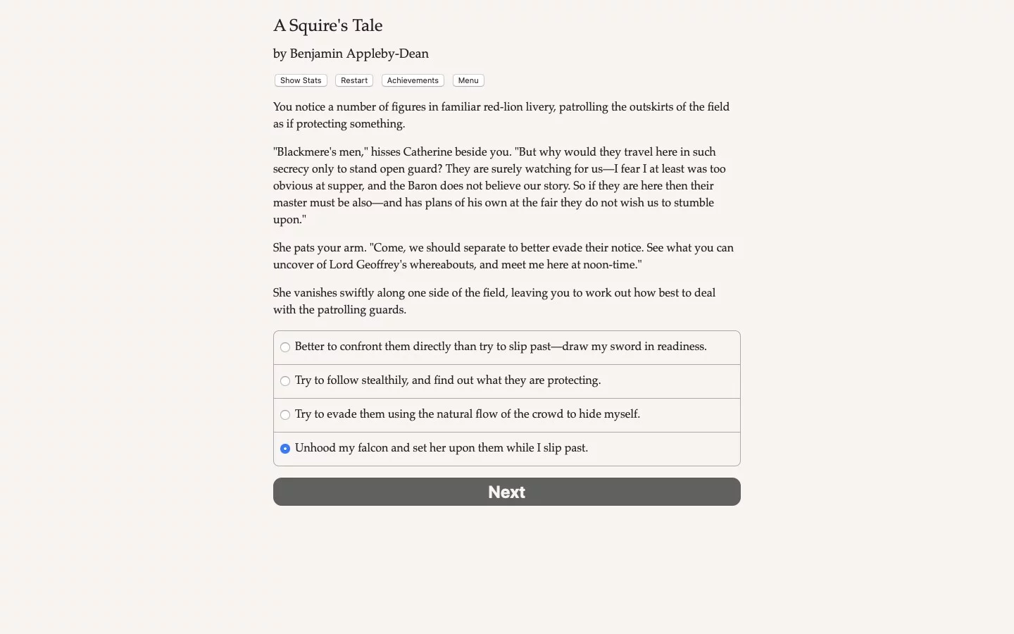 Изображение игры: A Squire's Tale