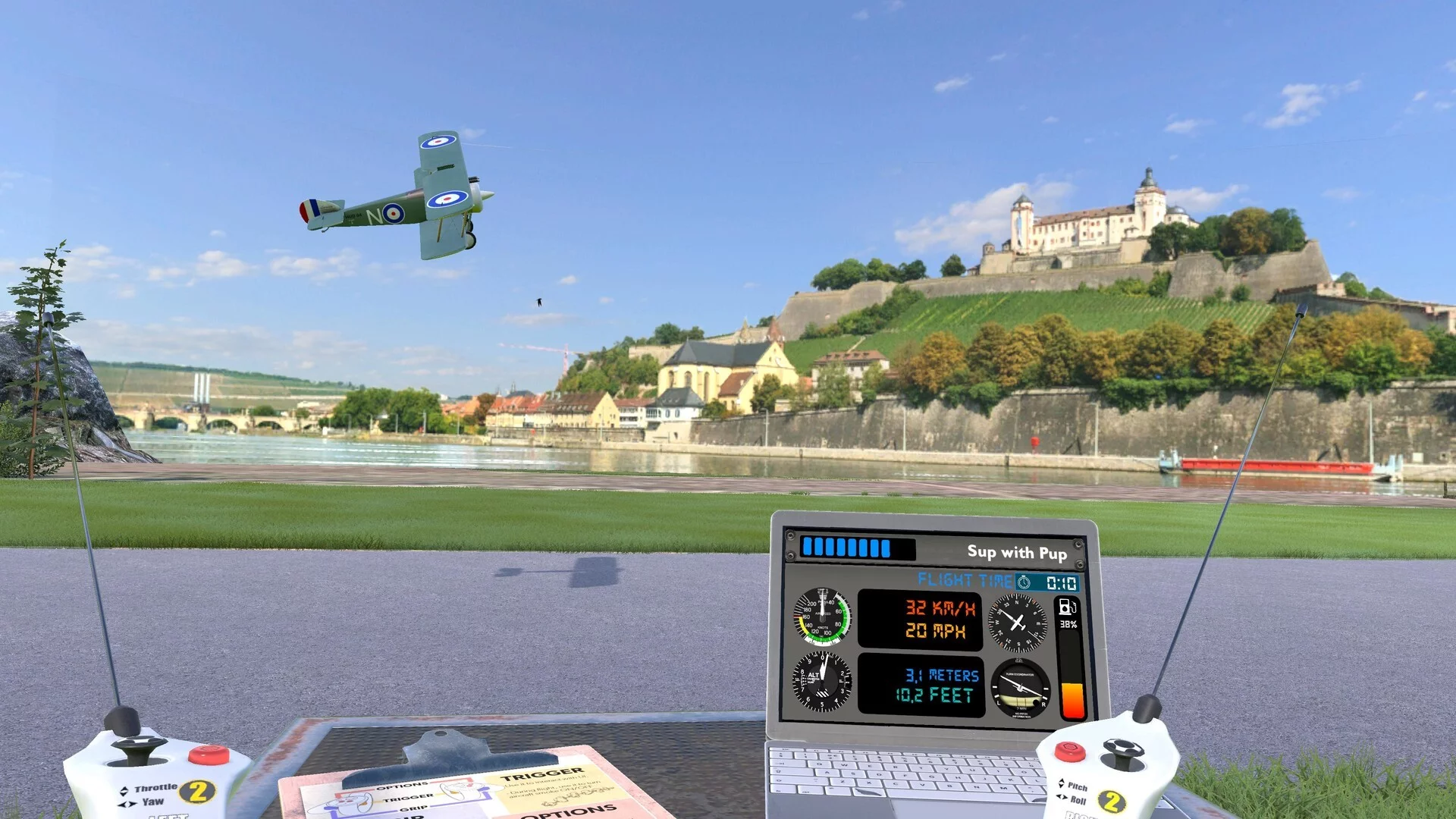 Изображение игры: RC Flight Simulator 2020 VR