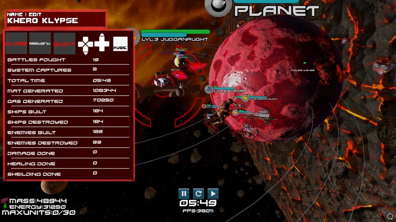 Изображение игры: Space War Machine
