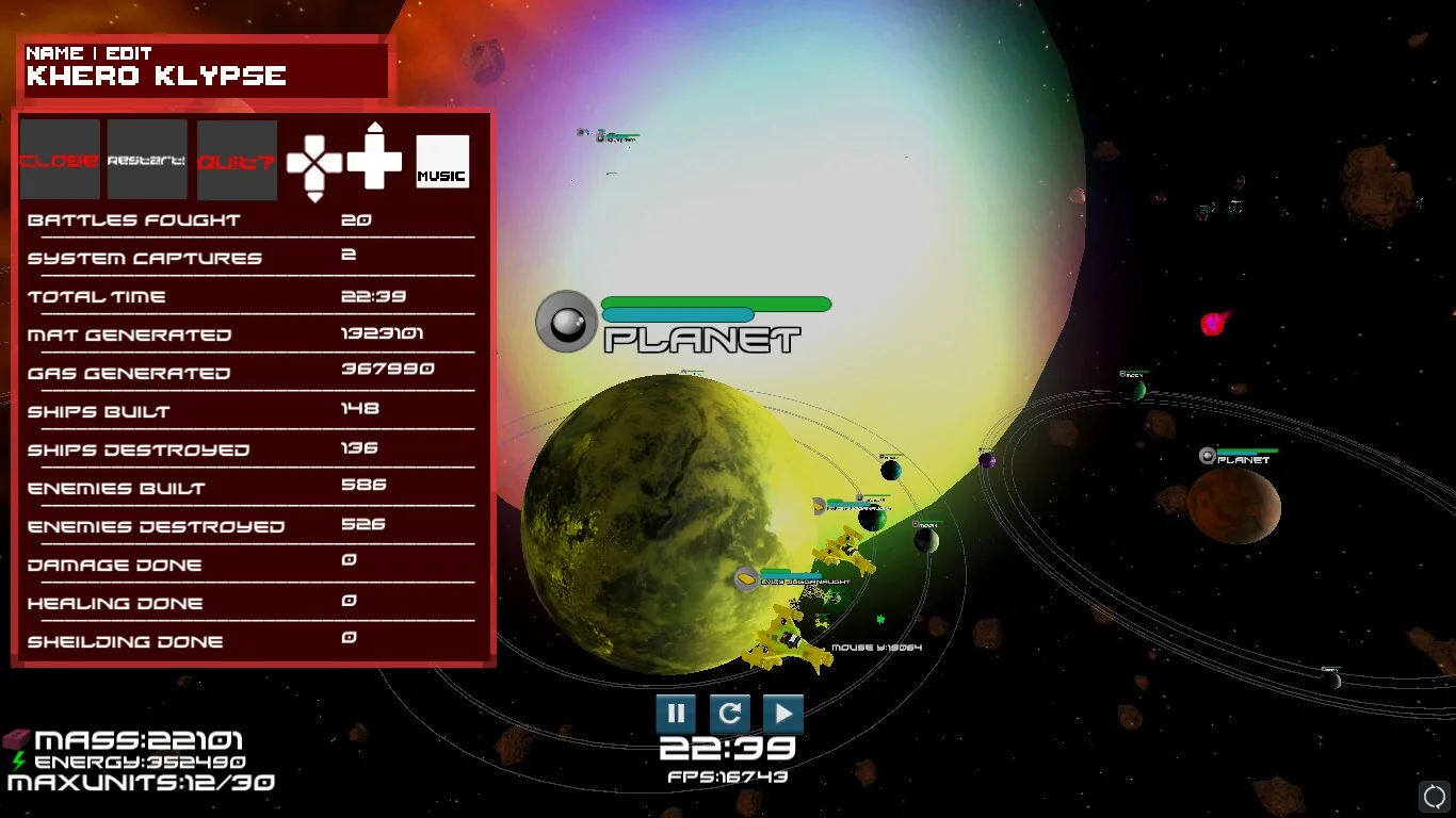 Изображение игры: Space War Machine