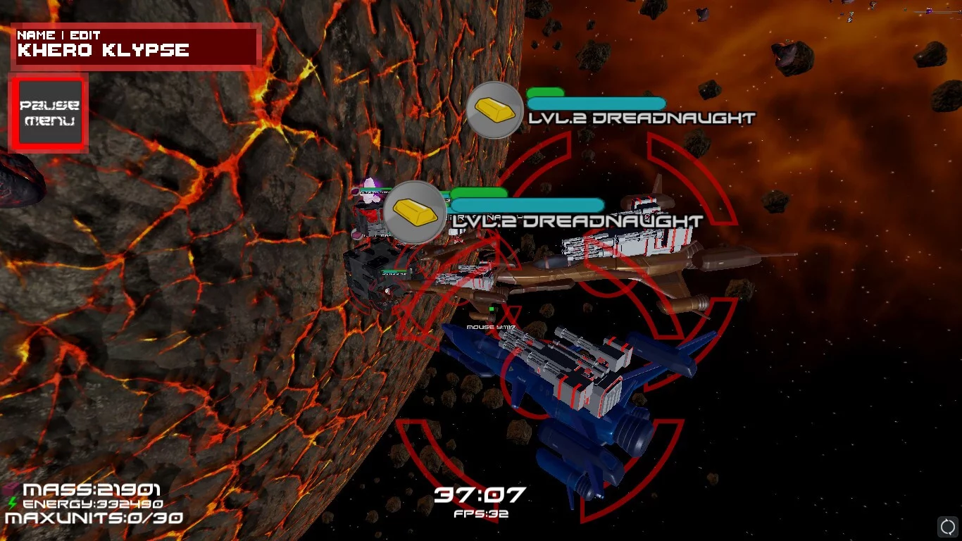 Изображение игры: Space War Machine