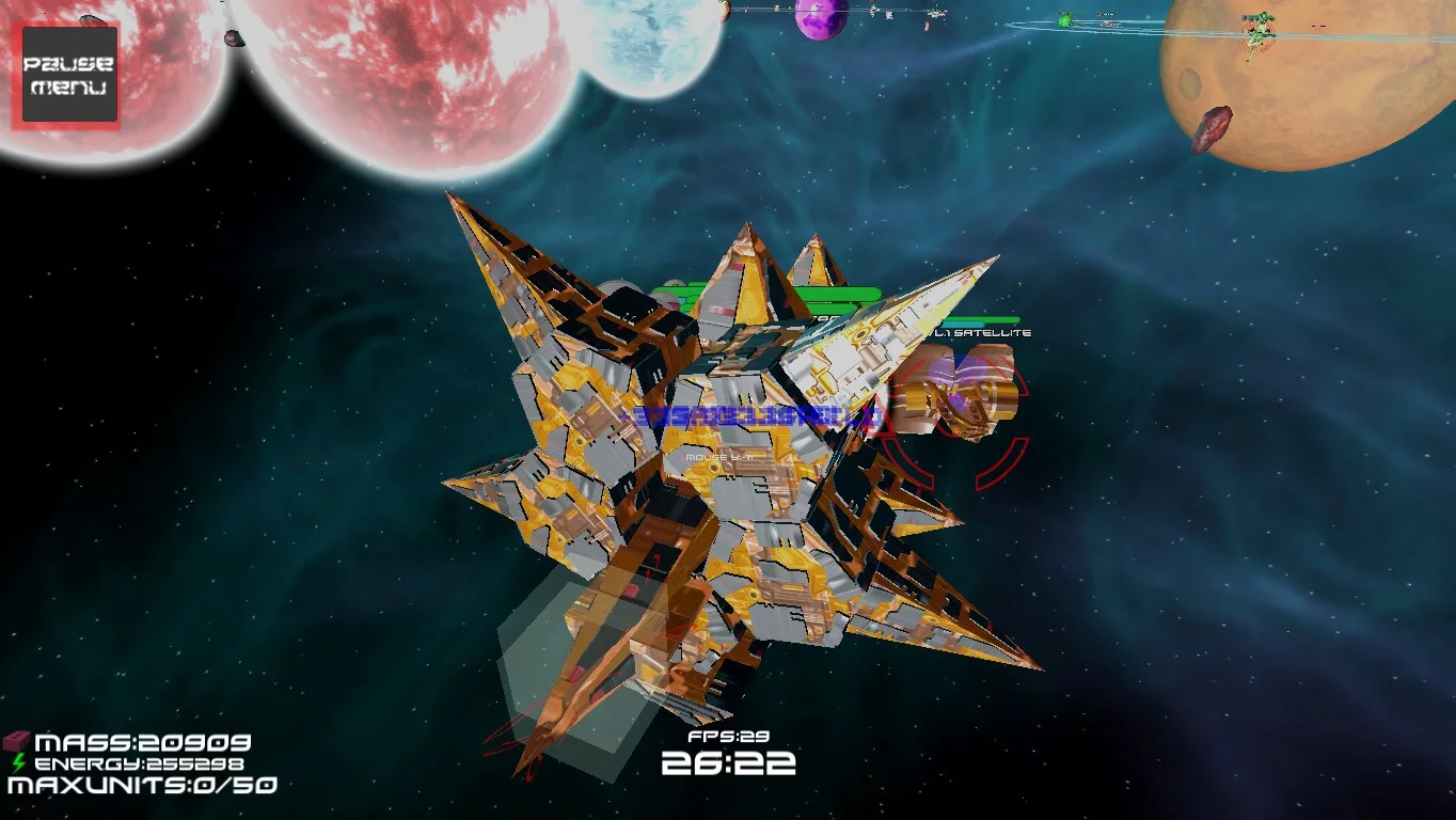 Изображение игры: Space War Machine