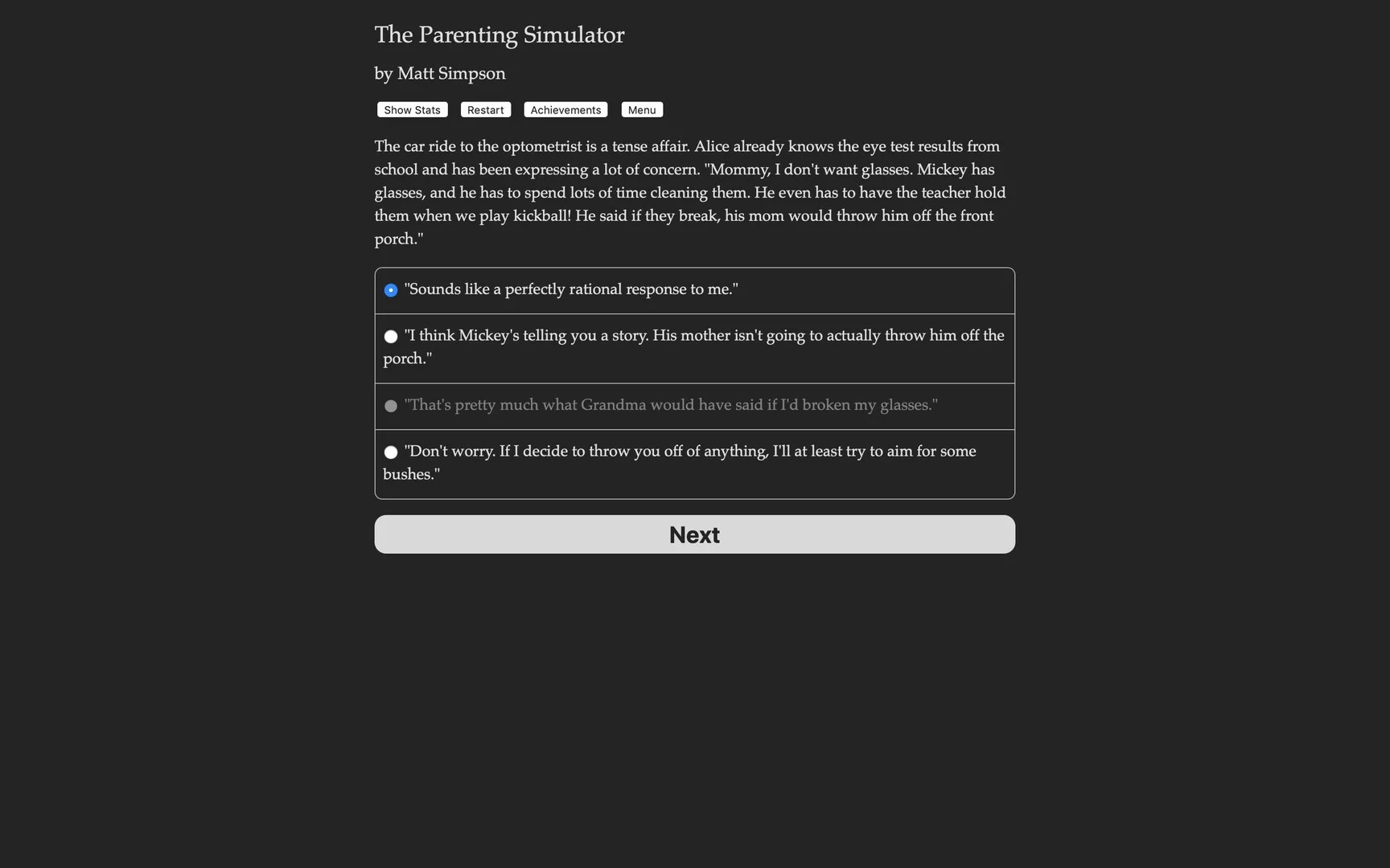 Изображение игры: The Parenting Simulator