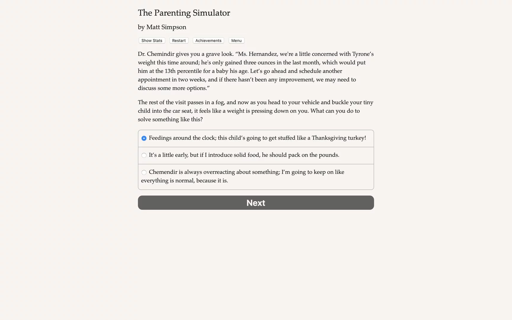 Изображение игры: The Parenting Simulator