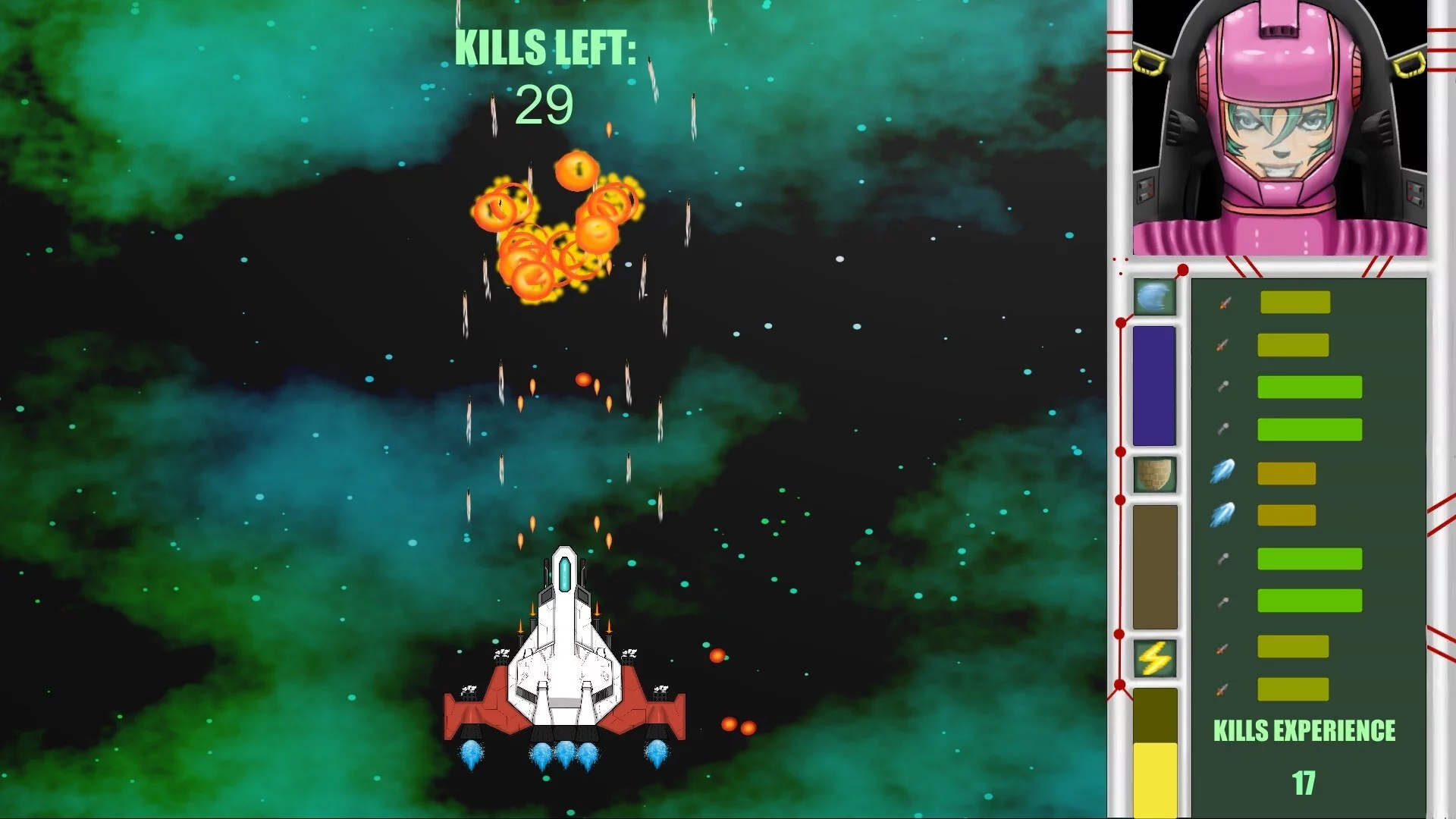 Изображение игры: Spacefighter Rukia