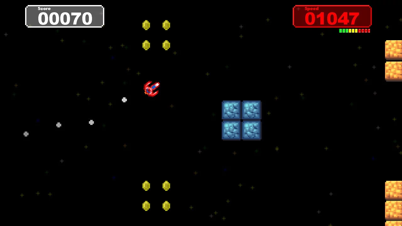 Изображение игры: Flappy Hypership Out of Control