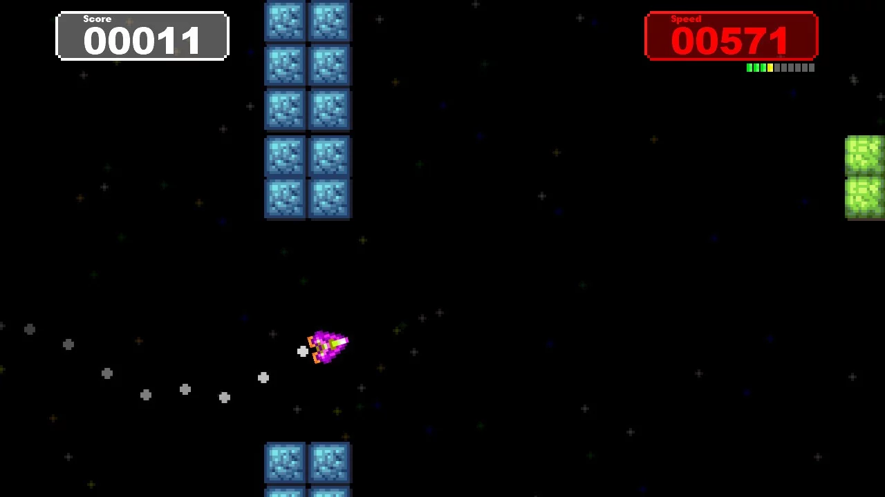 Изображение игры: Flappy Hypership Out of Control