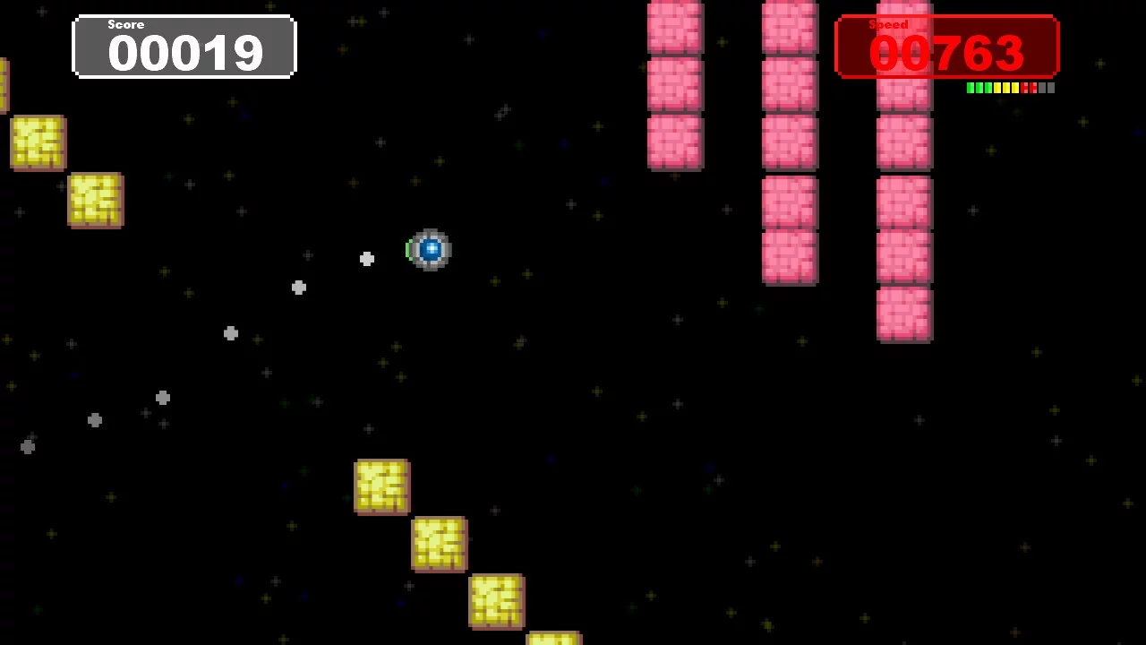Изображение игры: Flappy Hypership Out of Control