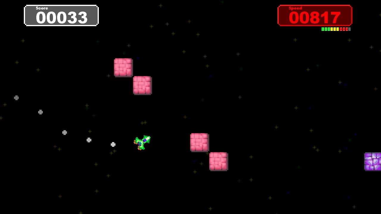 Изображение игры: Flappy Hypership Out of Control