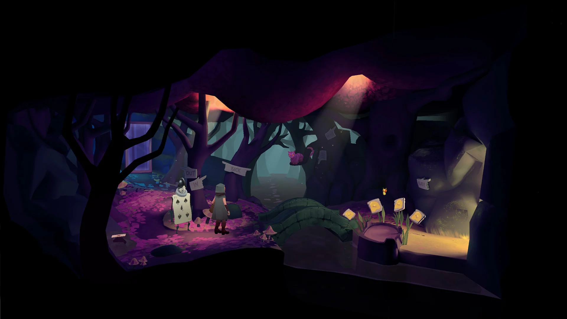 Изображение игры: Down the Rabbit Hole