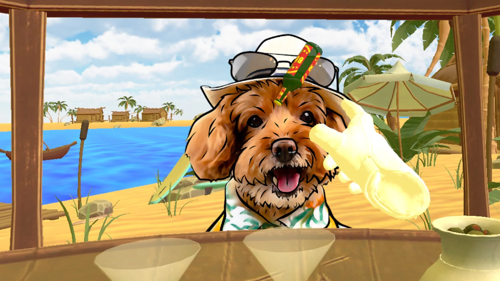 Изображение игры: Beach Bar VR